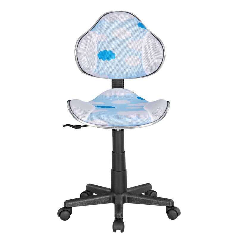 JJS Ergonomic Mesh Office Chair Adjustable Lumbar Support Computer Desk Chair