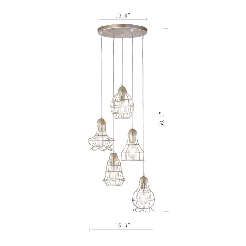 Aspen 5-Light Cluster Pendant