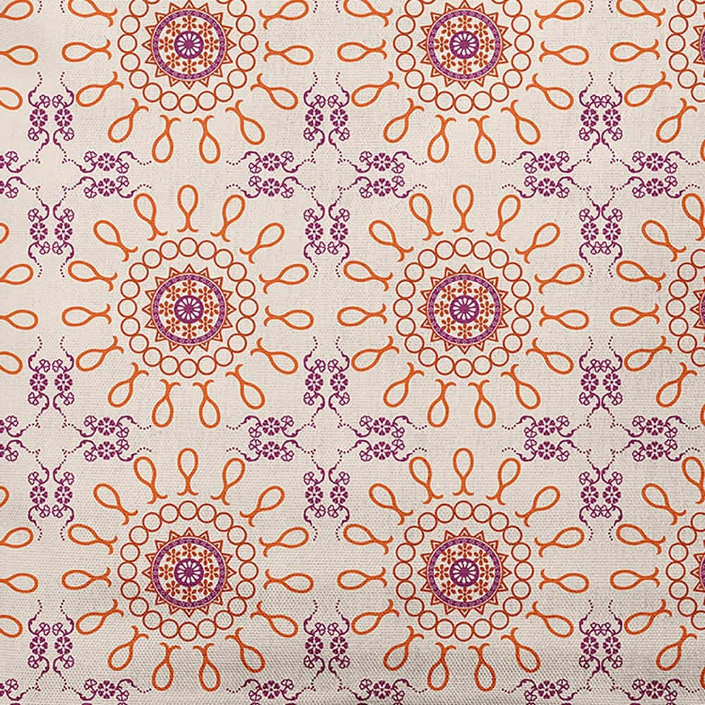 Sun Tile Decorative Throw Pillow