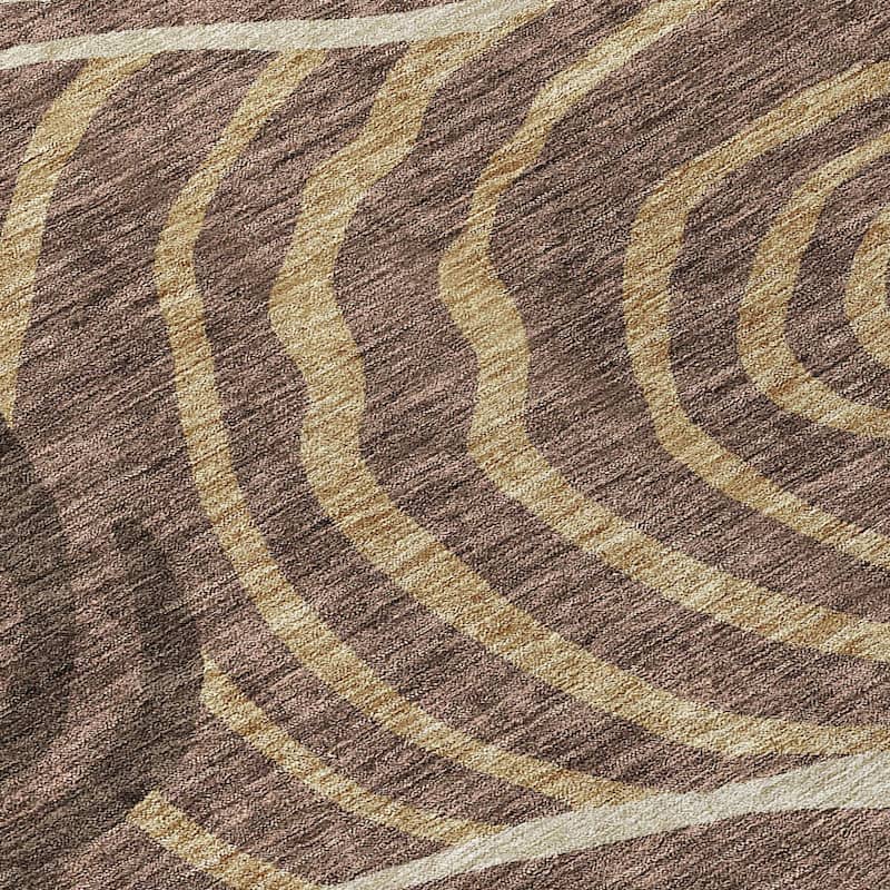 Machine Washable Indoor/ Outdoor Chantille Contemporary Dimensions Rug