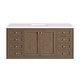 preview thumbnail 42 of 51, James Martin Vanities Chicago 60" Single Vanity, Whitewashed Walnut