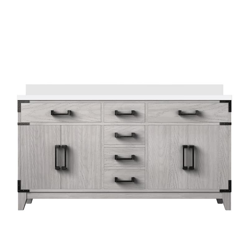 Laurel Bath Vanity with Quartz Top and Sink