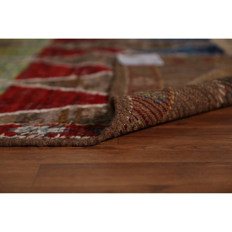 Trellis Moroccan Oriental Area Rug Hand-Knotted Wool Carpet - 5'11" x 7'8"