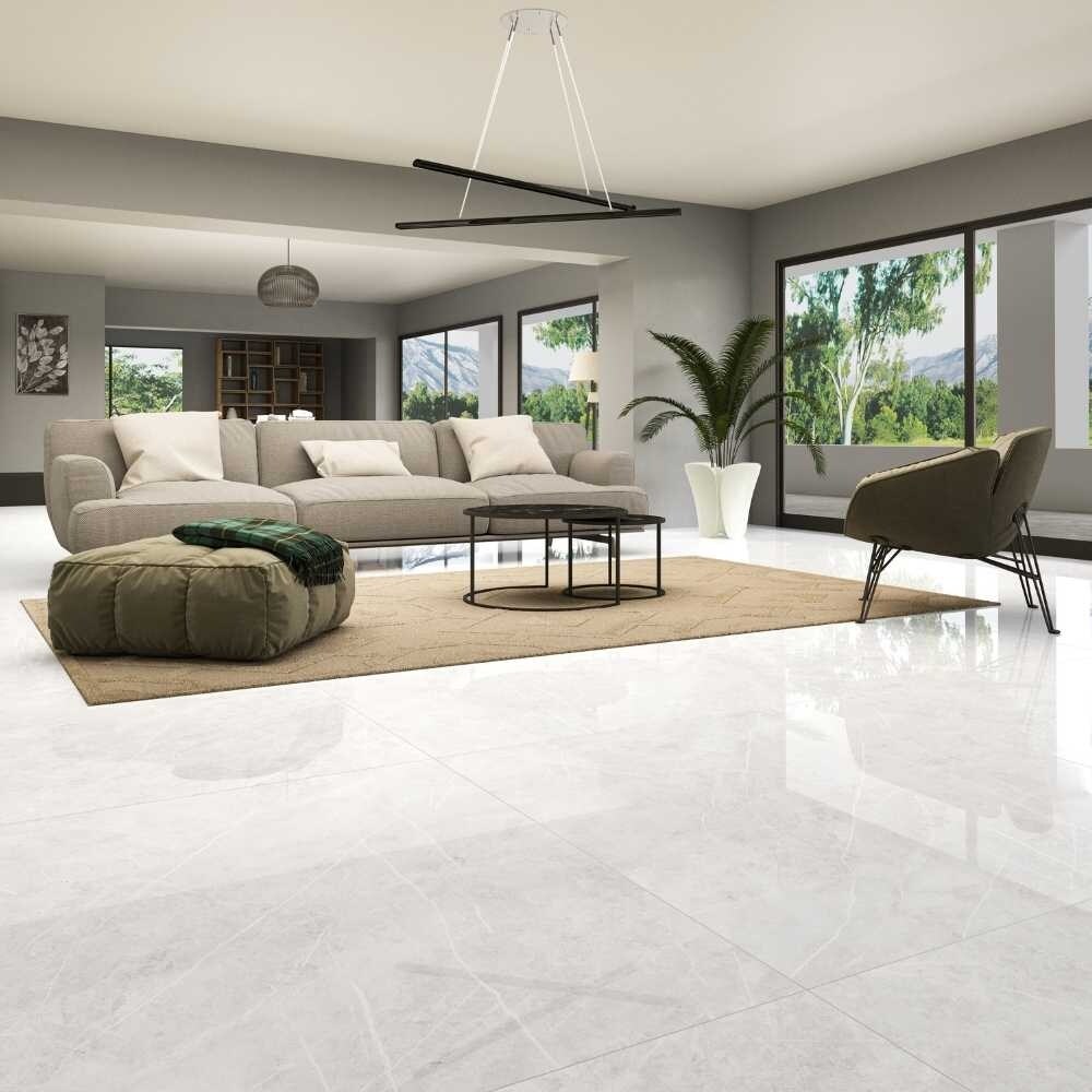 Cheap White Gloss Floor Tiles Manufacturers and Suppliers