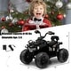 preview thumbnail 17 of 37, Costway 12V Kids Ride On ATV Electric 4-Wheeler Quad 2 Speeds with Mp3