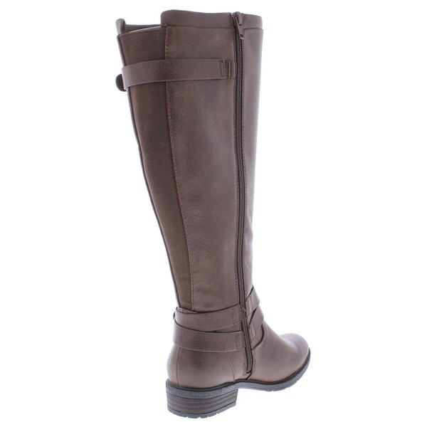 bare traps ornella wide calf riding boot