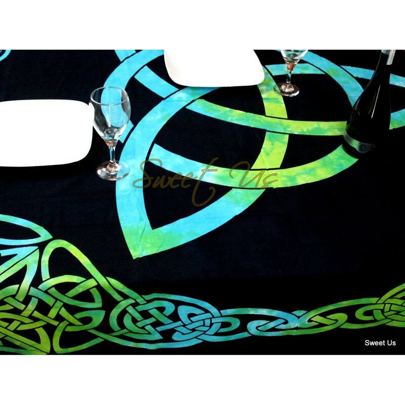 Celtic Triquetra Trinity Tablecloth Square