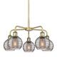 Option Antique Brass / Light Smoke Deco Swirl