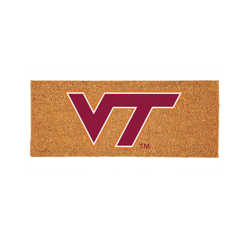 Virginia Tech Full Color Indoor/Outdoor Coir Mat