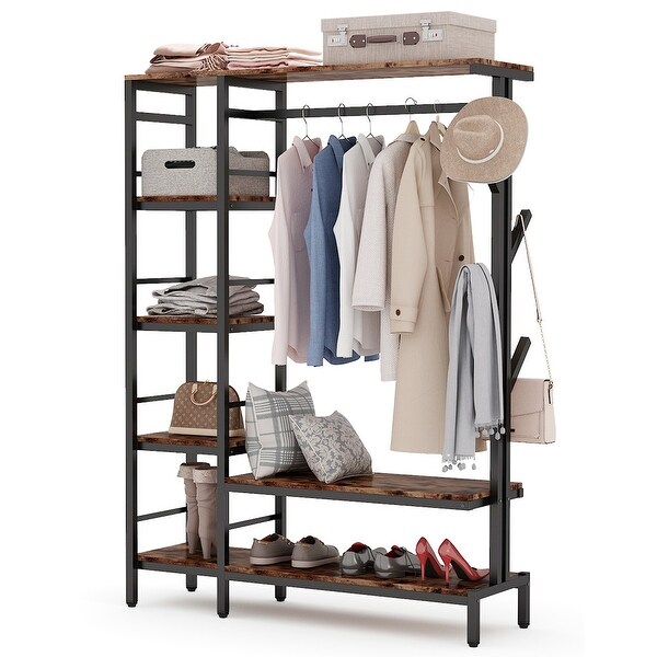 Seville Classics Ultrazinc Expandable Closet Organizer System