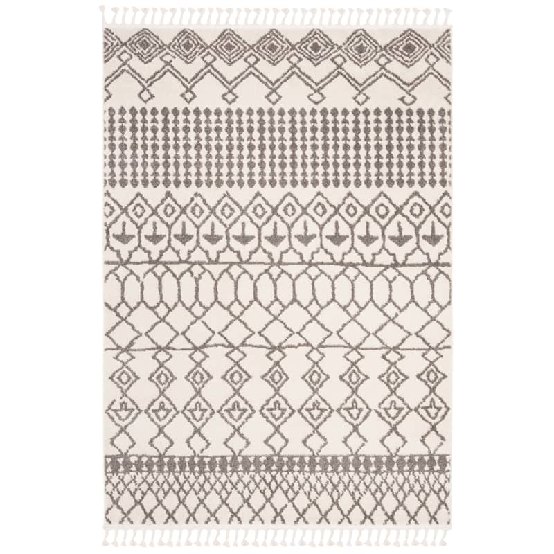 SAFAVIEH Kasbah Mihoko Moroccan Tassel Rug