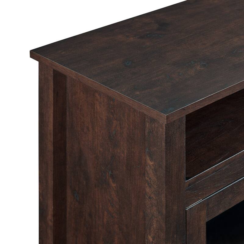 Middlebrook 58-inch 2-Door Highboy Fireplace TV Stand