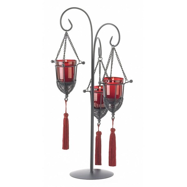 Retro Tassel Votive Holder
