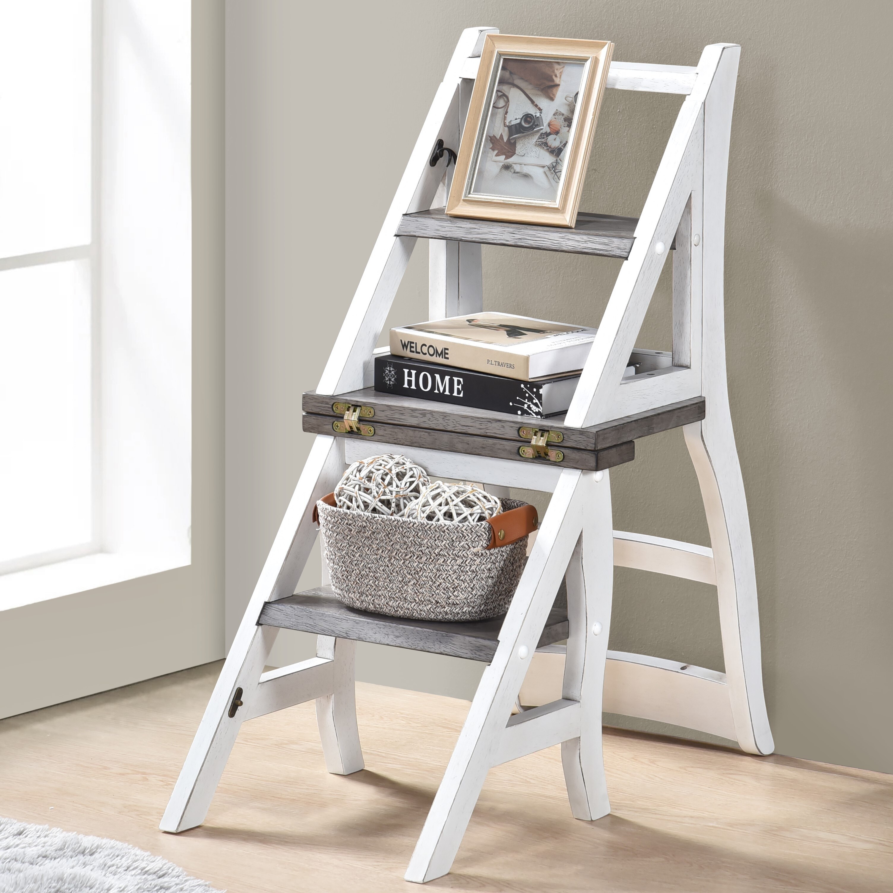 Bed bath and beyond step ladder discount