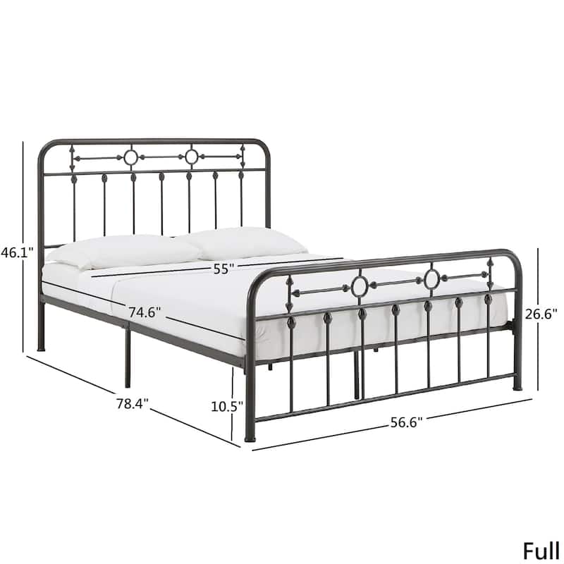Darren Metal Bed by iNSPIRE Q Classic