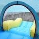 preview thumbnail 8 of 7, Outsunny 4-in-1 Kids Inflatable Bounce House Jumping Castle with 2 Slides, Climbing Wall, Trampoline, & Water Pool Area