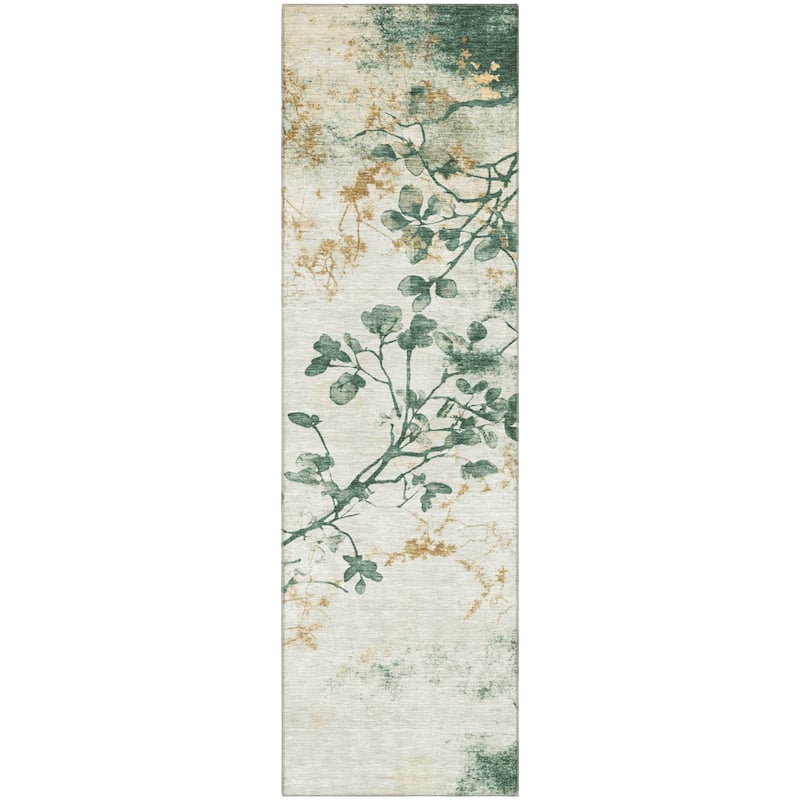 Premium Washable Super Soft Modern Floral Mayfield Rug