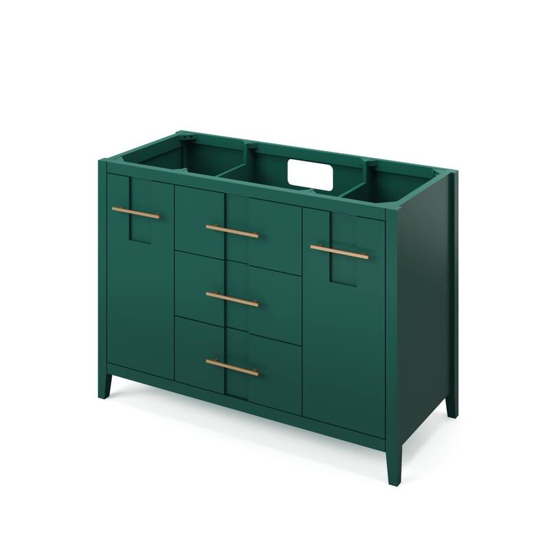 Jeffrey Alexander VN2KAT-48-NT Katara 48" Single Free Standing Vanity
