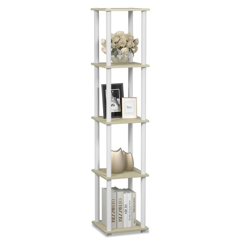 Porch & Den St. Marks 5-tier Corner Square Display Shelf