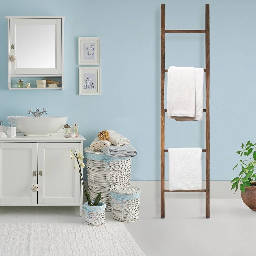 American Trails Solid Walnut Decorative Ladder