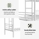 preview thumbnail 12 of 18, Sturdy Metal Twin Bunk Bed, Noise Reduced with Safety Guardrail