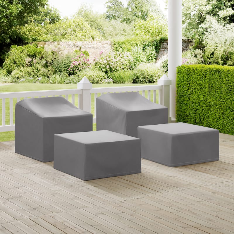 Crosley 4Pc Furniture Cover Set
