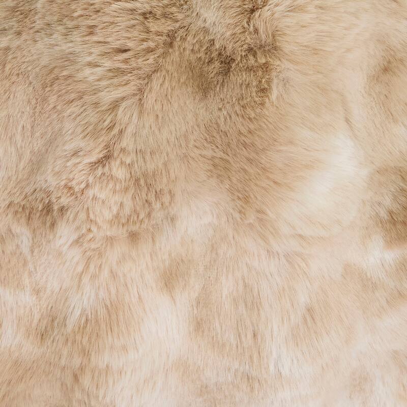 Plush Faux Fur Throw Pillow - Ultra-Soft Textured Accent for Sofa, Bed & Cozy Layered Styling