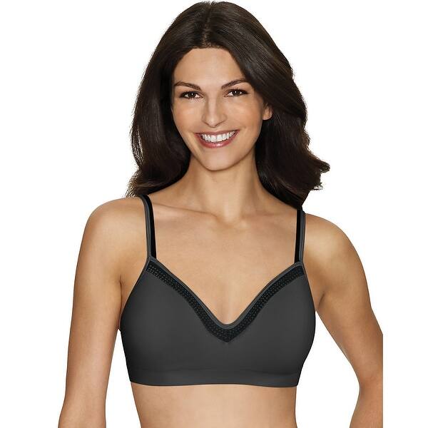 Shop Hanes Comfort Evolution Lace Comfortflex Fit Wirefree Bra Overstock 26957863