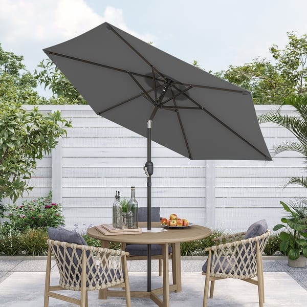 3 tiered patio umbrella 3 Tier Patio Umbrella with Lights