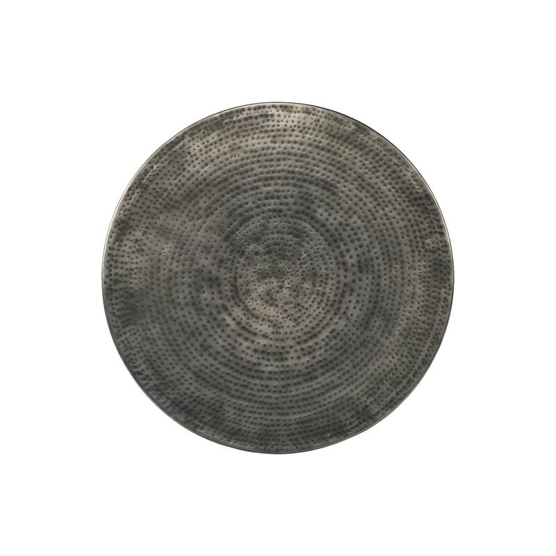 Accent Table, Drum, Side, End, Nightstand, Lamp, Living Room, Bedroom, Metal, Contemporary, Modern