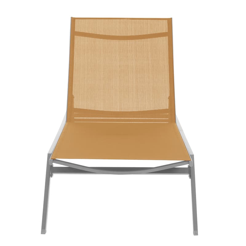 Corvus Torino Adjustable Sling Fabric Patio Chaise Lounge