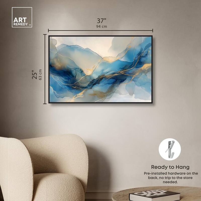 Postmodern Flow II Canvas by Art Remedy