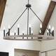 Acroma 15 Light 40 In Modern Farmhouse Wagon Wheel Chandelier-UL