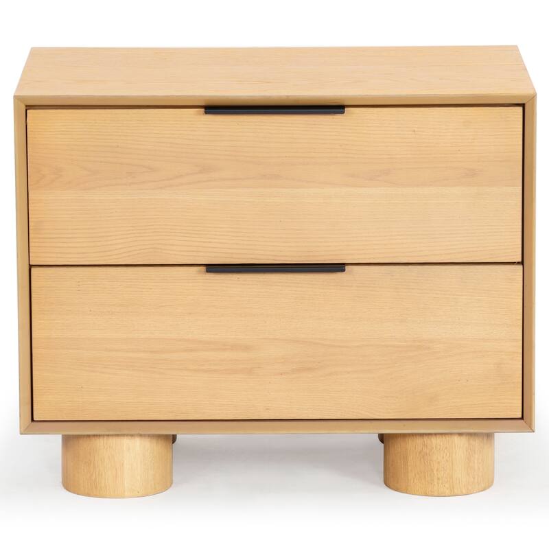 SAFAVIEH Couture Addyson Wood 2 Drawer Nightstand