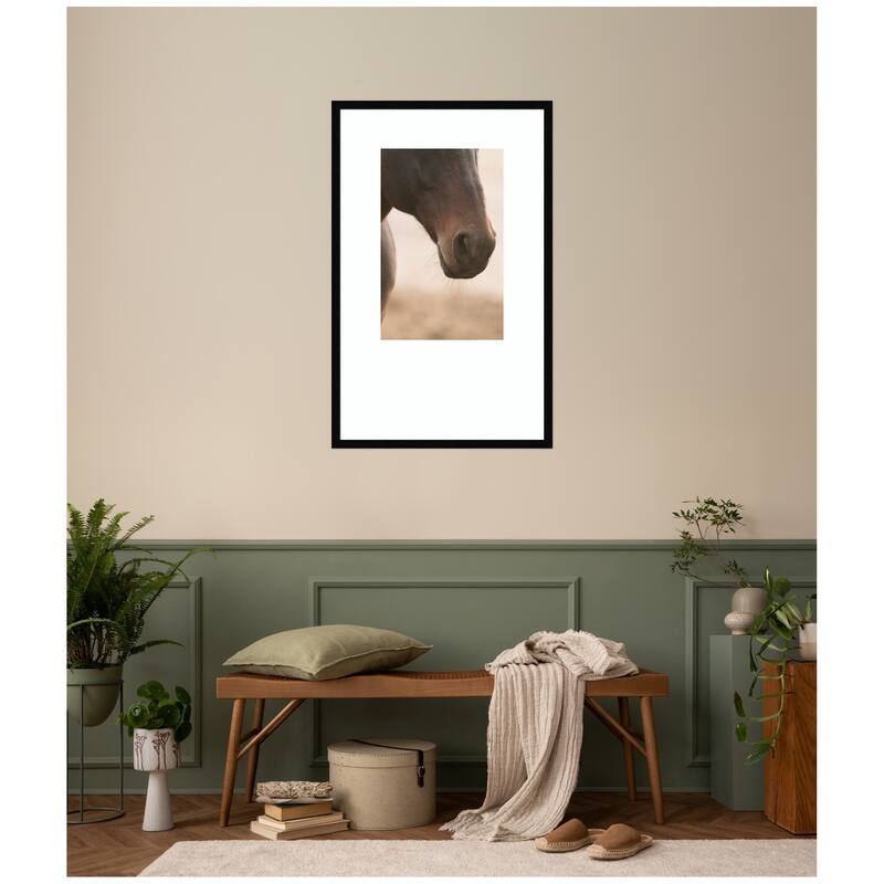 Kate and Laurel Dusty by Crystal Lynn Collins Framed Wall Art Print