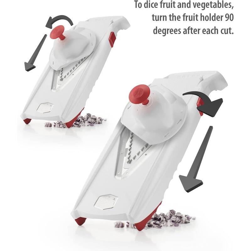 Swissmar V-7000 Borner V-Power Mandoline, White