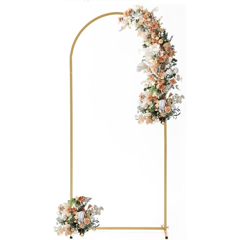 Metal Wedding Arch Backdrop Stand for Ceremony Birthday Party