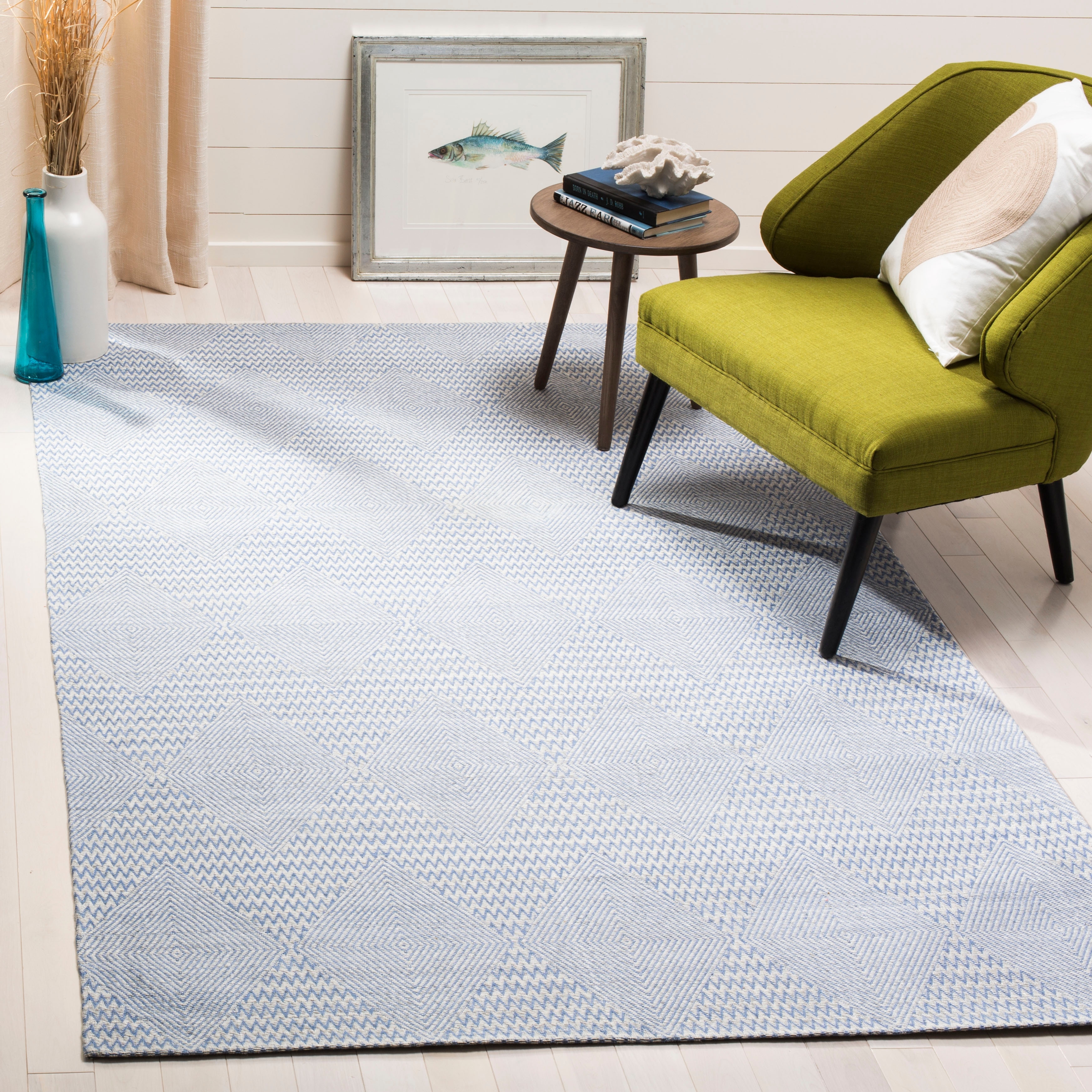 SAFAVIEH Handmade Marbella Annelouise Modern Viscose Rug