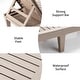 preview thumbnail 9 of 20, Costway Patio Lounge Chair Chaise Recliner Weather Resistant