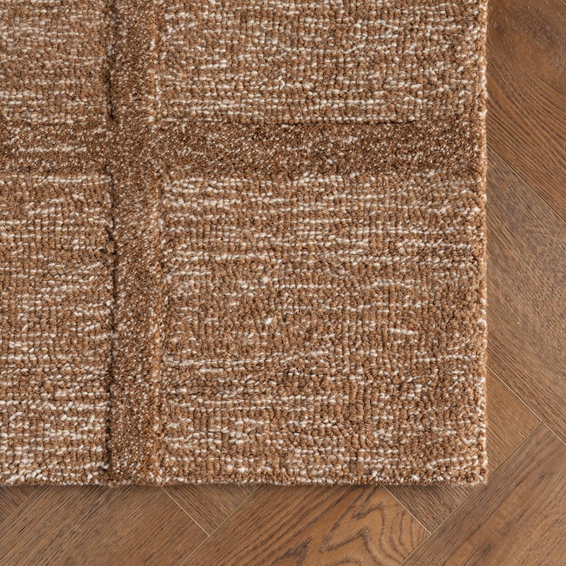 Nuloom Amara Vale Geometric Wool Rug