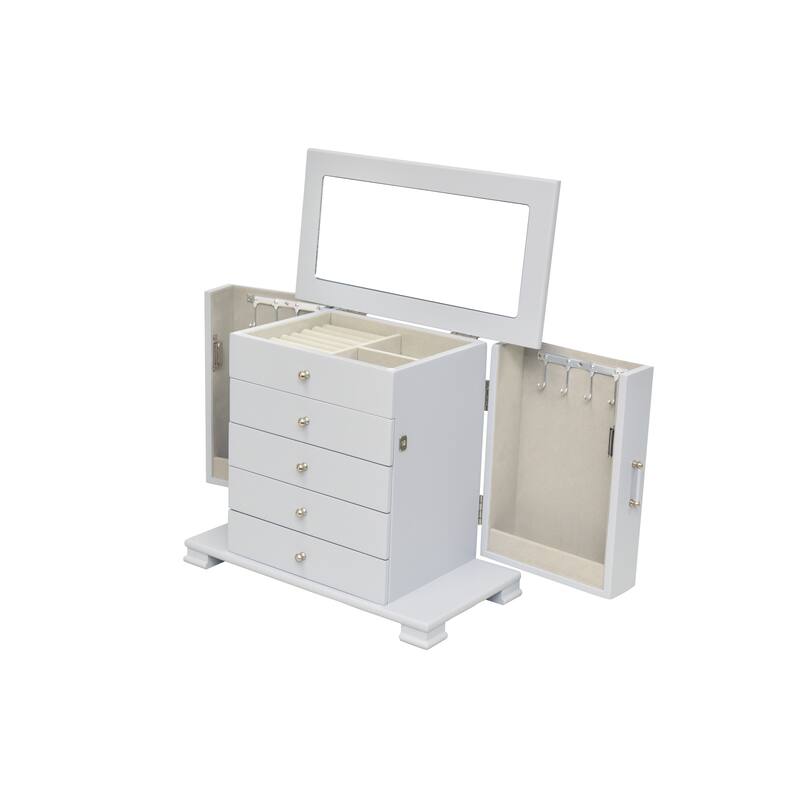 Gray Modern Jewelry Box