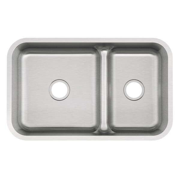 Shop Mirabelle Mirurb3421 34 Double Basin Stainless Steel