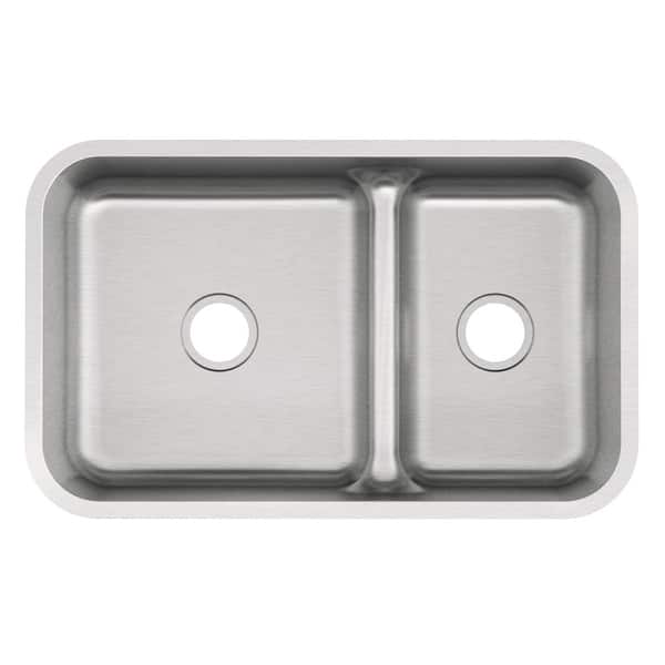 Shop Mirabelle Mirurb3421 34 Double Basin Stainless Steel Kitchen