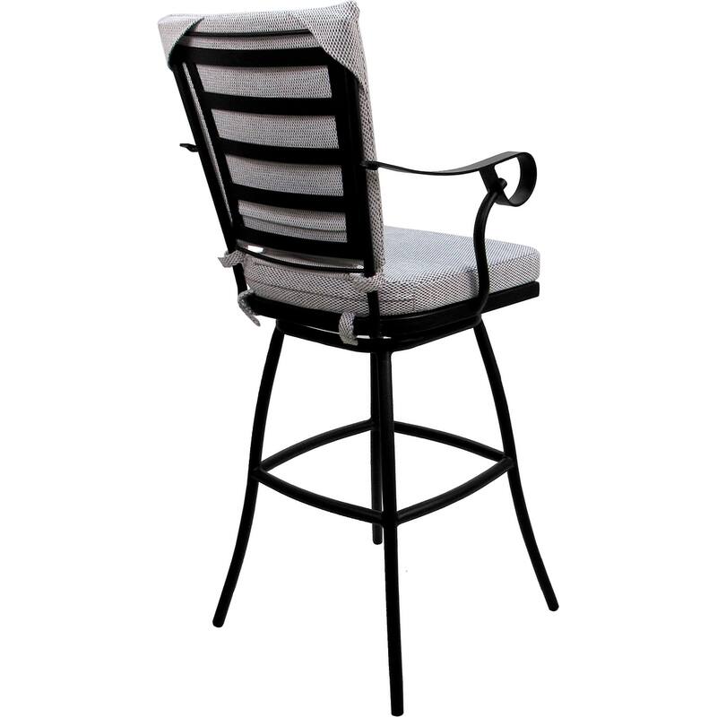 Outdoor or Indoor Counter 26", 30" or Extra Tall 34" Bar Stool - Jamey