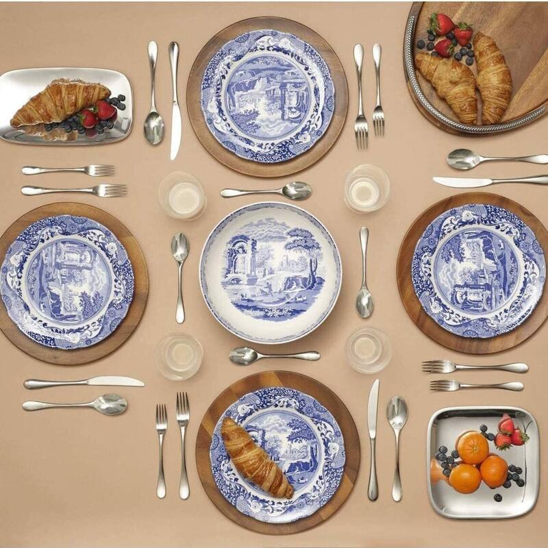 Spode Blue Italian Collection Round Plate