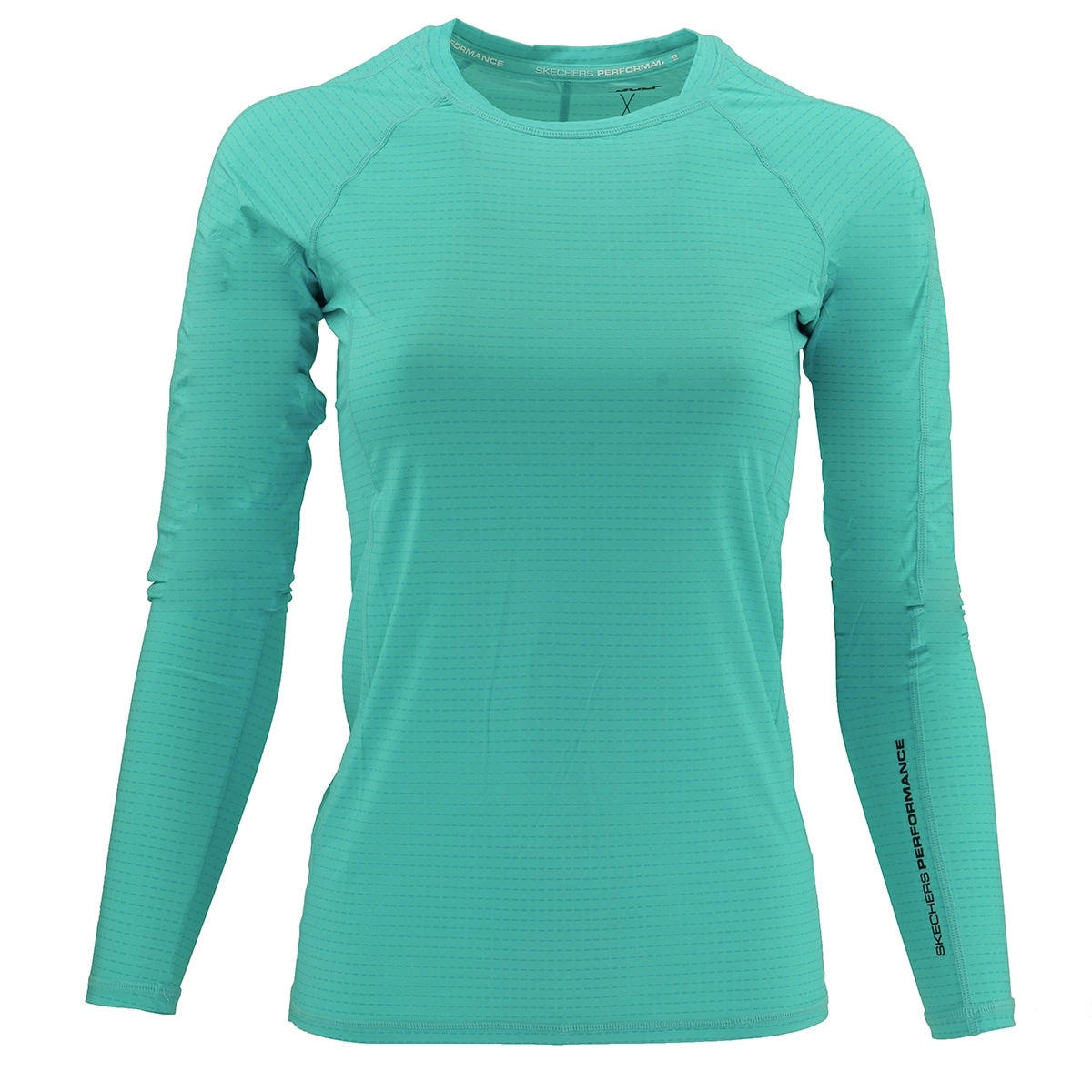 skechers t shirt womens green