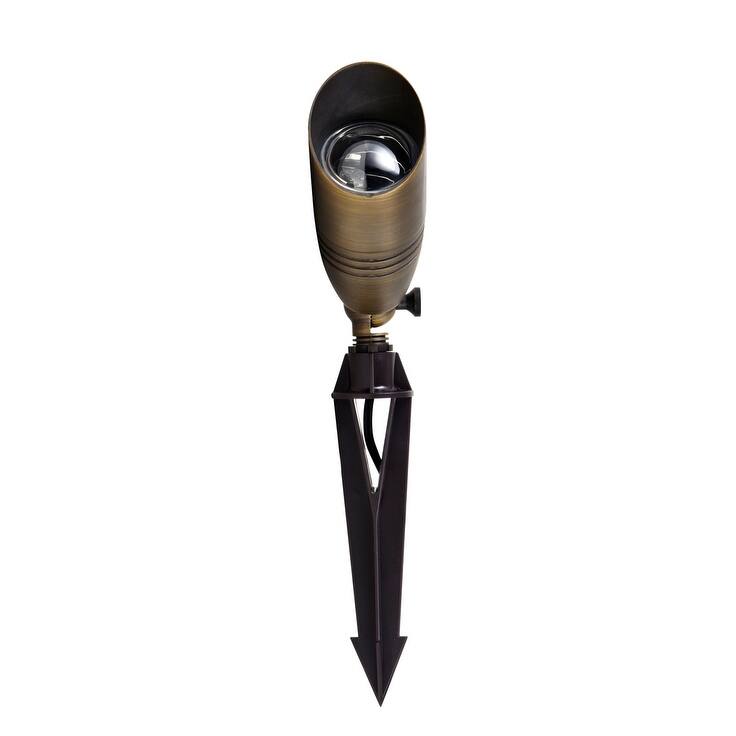 Juniper Supply Spot Light 3W 8.5H in Cast Brass Finish