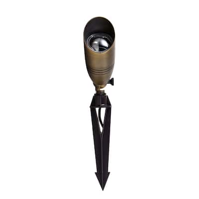 Juniper Supply Spot Light 3W 8.5H in Cast Brass Finish