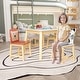 preview thumbnail 17 of 24, Kids Table and Chair Set Cartoon Animals
