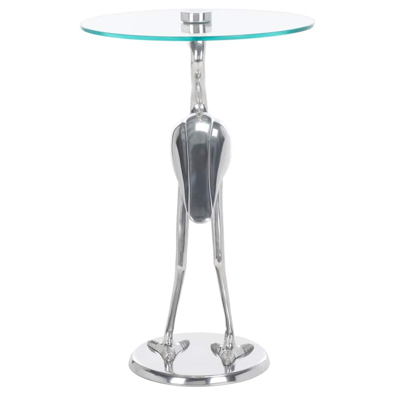 SAFAVIEH Vassilia Crane Base Accent Table - 16Wx16Dx26H